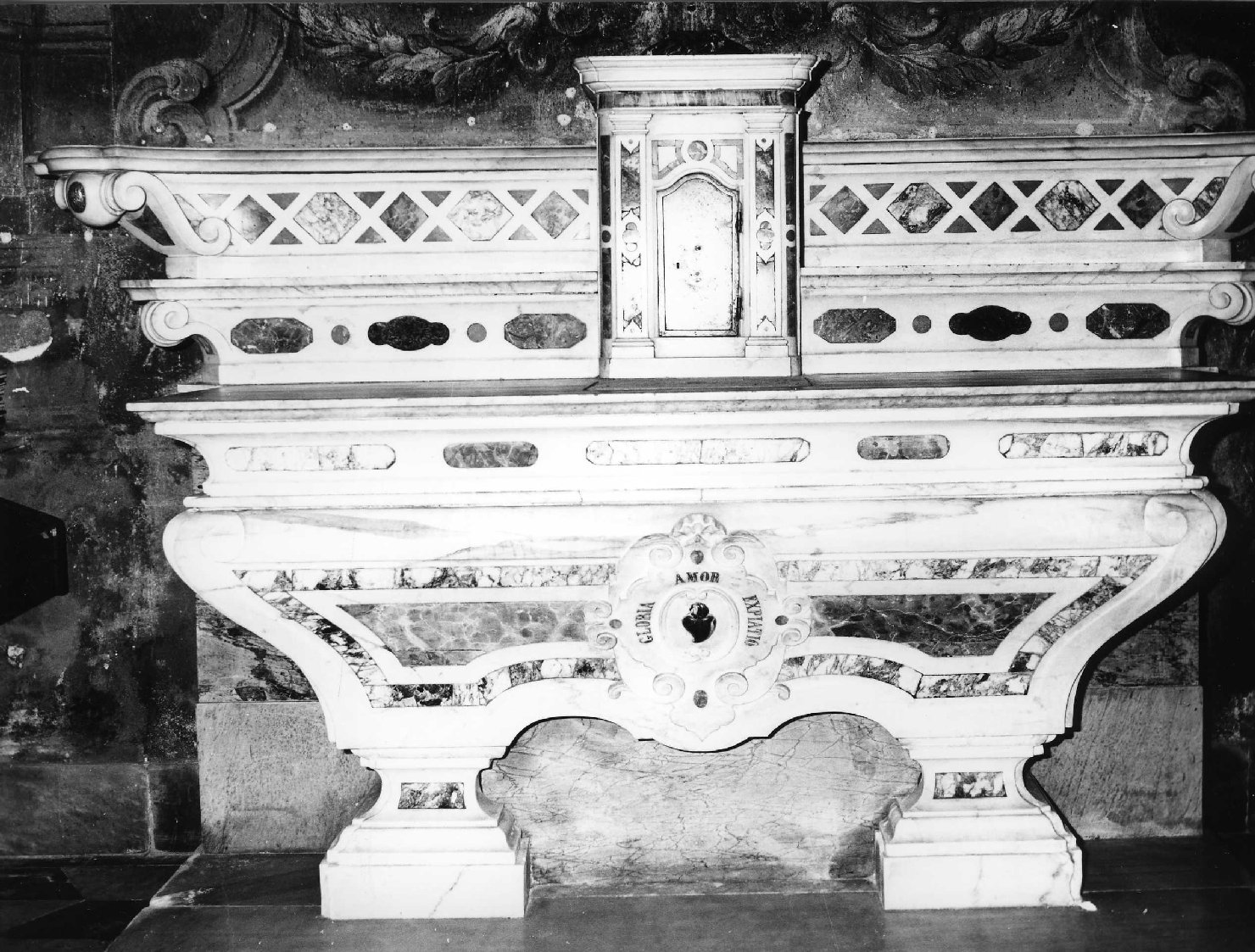 altare, opera isolata - ambito ligure (seconda metà sec. XIX)