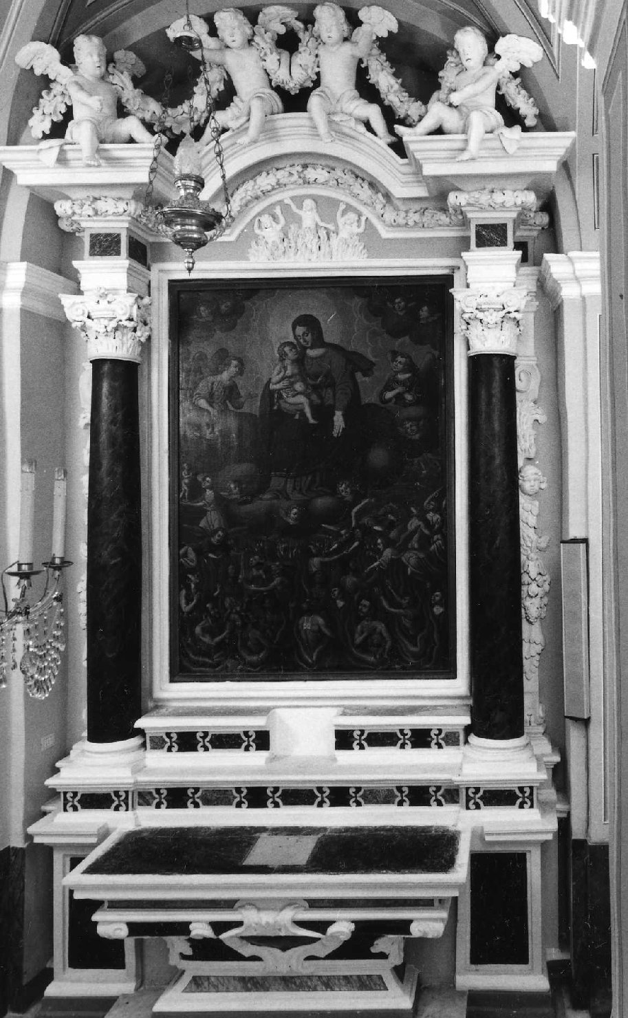 altare - ambito savonese (prima metà sec. XVII)