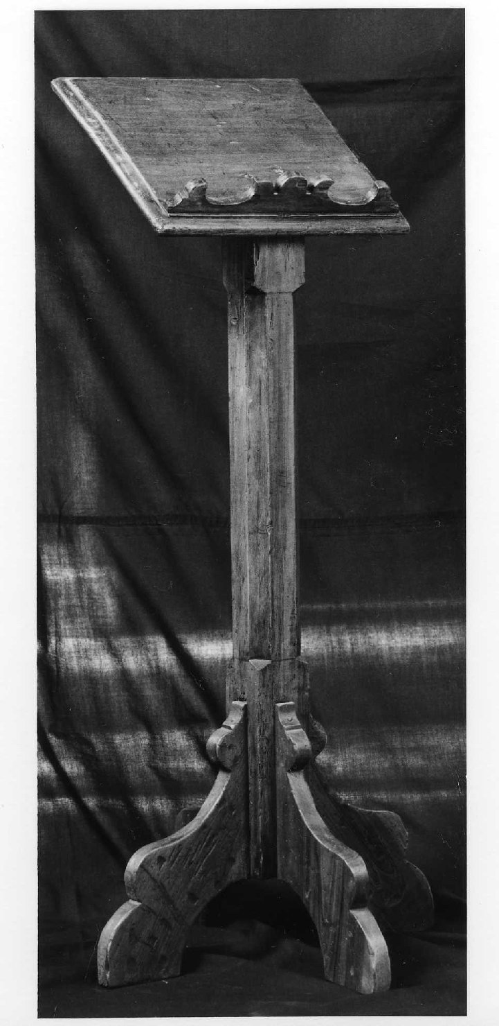 leggio - produzione ligure (fine/inizio secc. XVIII/ XIX)