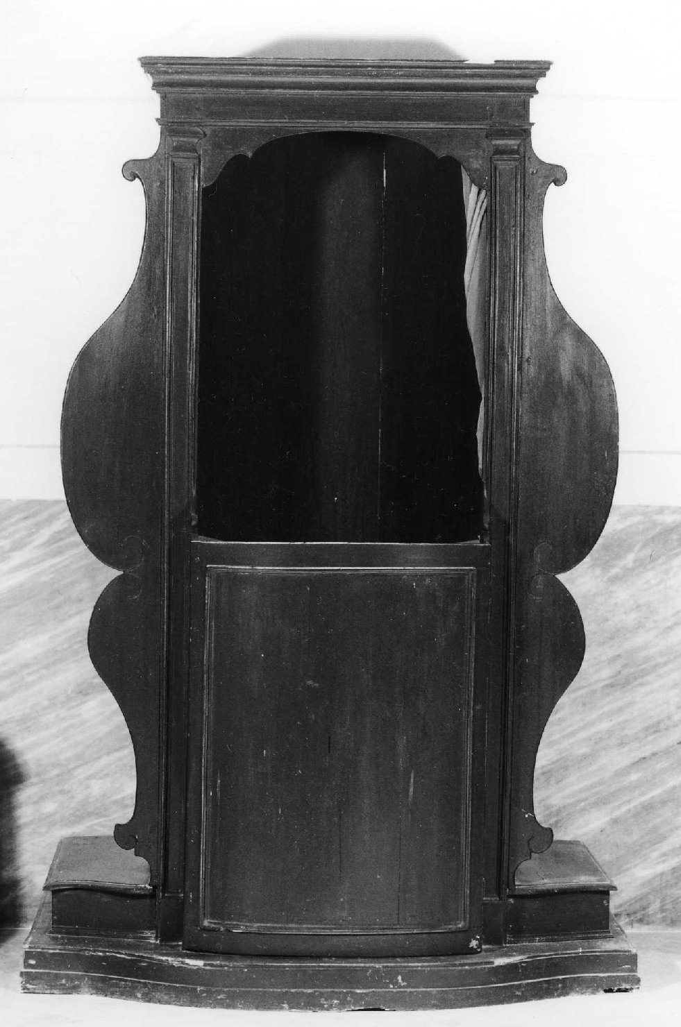 confessionale - produzione ligure (fine/inizio secc. XVIII/ XIX)
