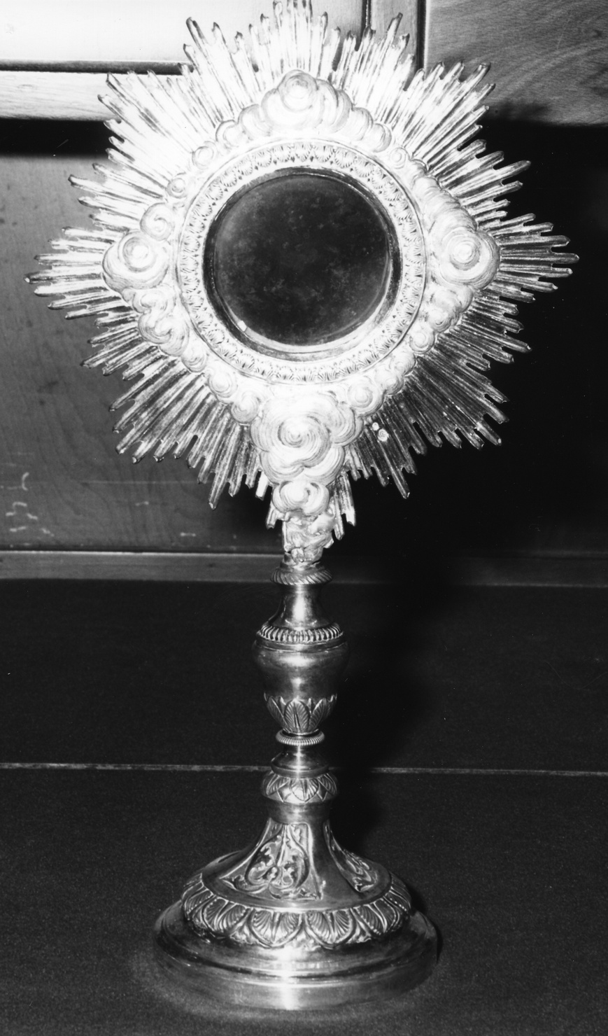 ostensorio, opera isolata - bottega genovese (secondo quarto, terzo quarto sec. XIX, sec. XIX)