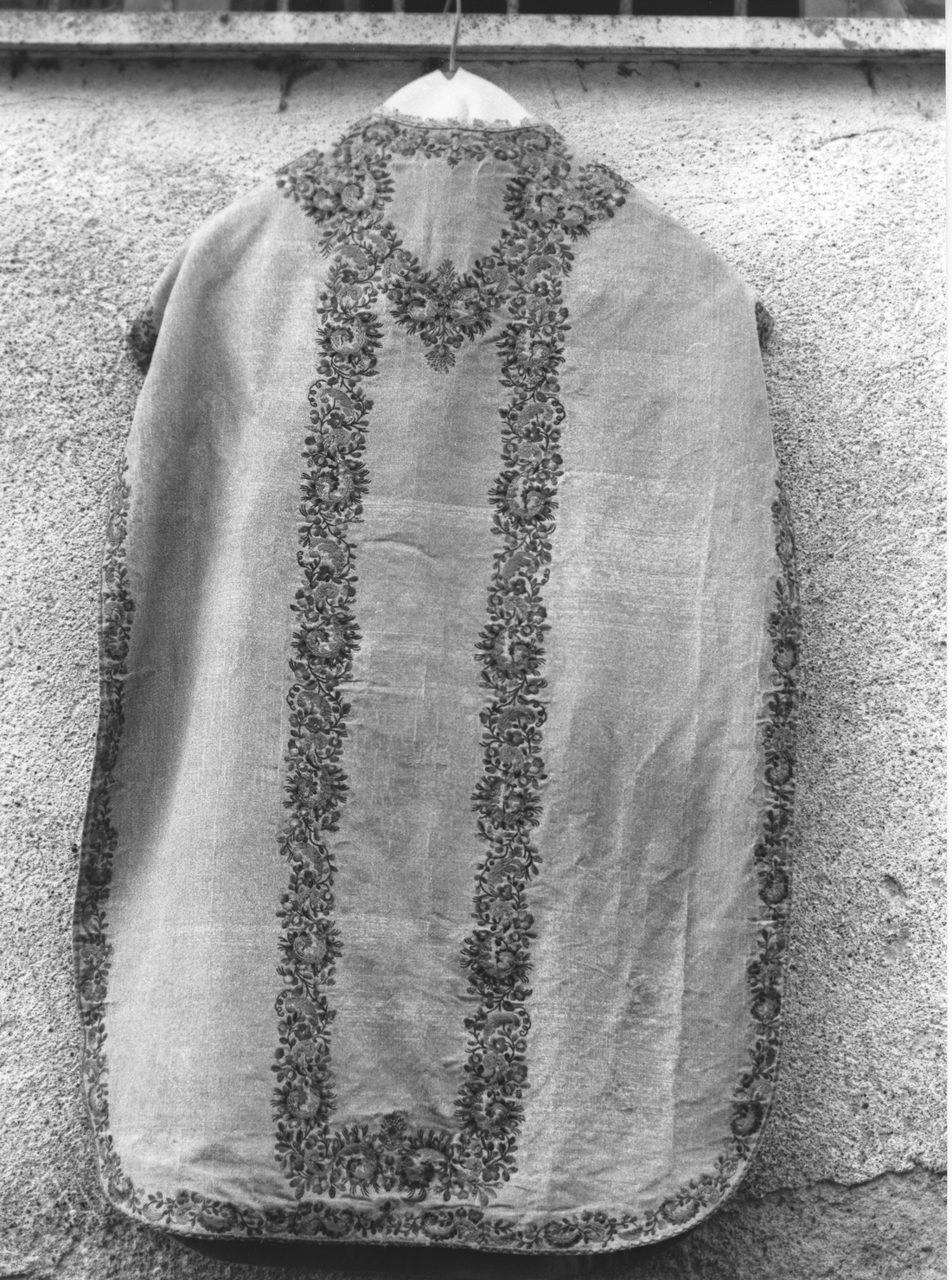 paramento liturgico, insieme - manifattura ligure (ultimo quarto sec. XIX)