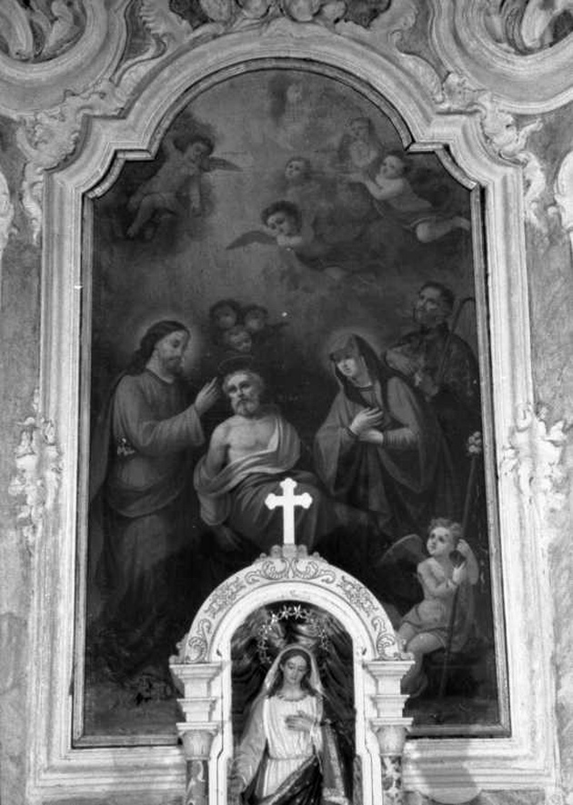 morte di San Giuseppe (dipinto, opera isolata) - ambito ligure (prima metà sec. XIX)