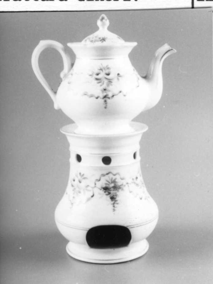 veilleuse, insieme di Manifattura Ginori (attribuito) (seconda metà sec. XIX)