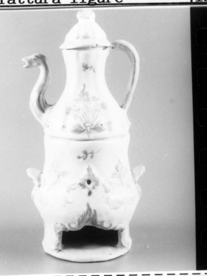 veilleuse, insieme - manifattura ligure (sec. XX)