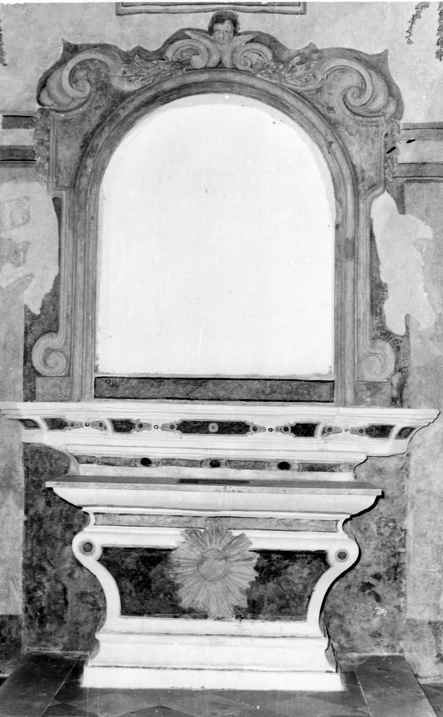 altare - bottega ligure (seconda metà sec. XVIII)