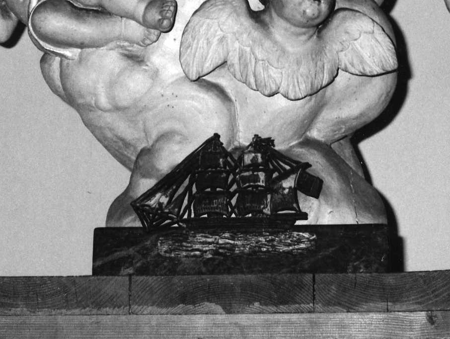 ex voto, elemento d'insieme - produzione genovese (terzo quarto sec. XIX)