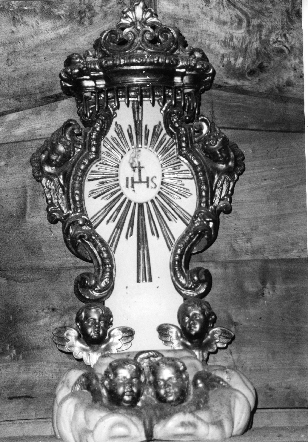 tronetto per esposizione eucaristica, opera isolata - ambito ligure (prima metà sec. XX)