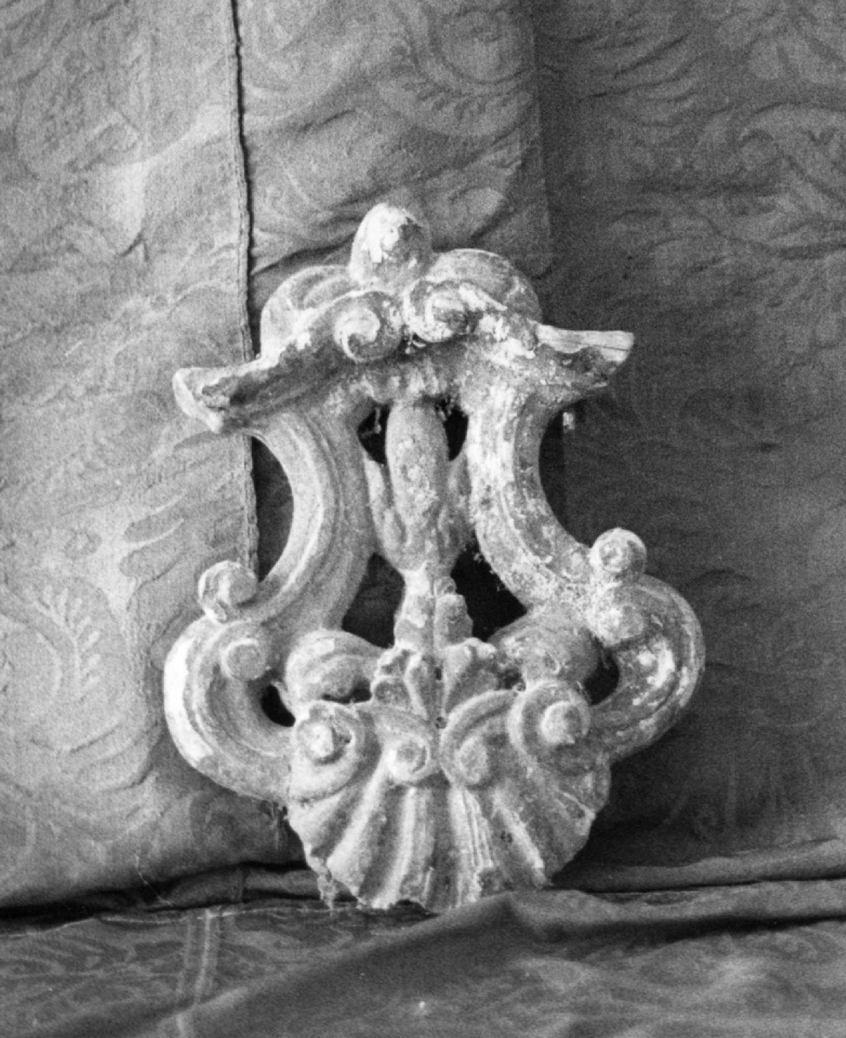 corredo di croce, opera isolata - produzione ligure (fine sec. XVIII)