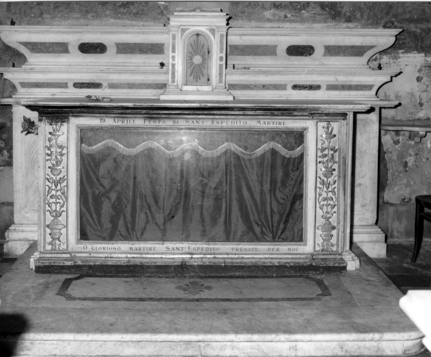 altare, opera isolata - ambito ligure (seconda metà, seconda metà sec. XIX, sec. XIX)