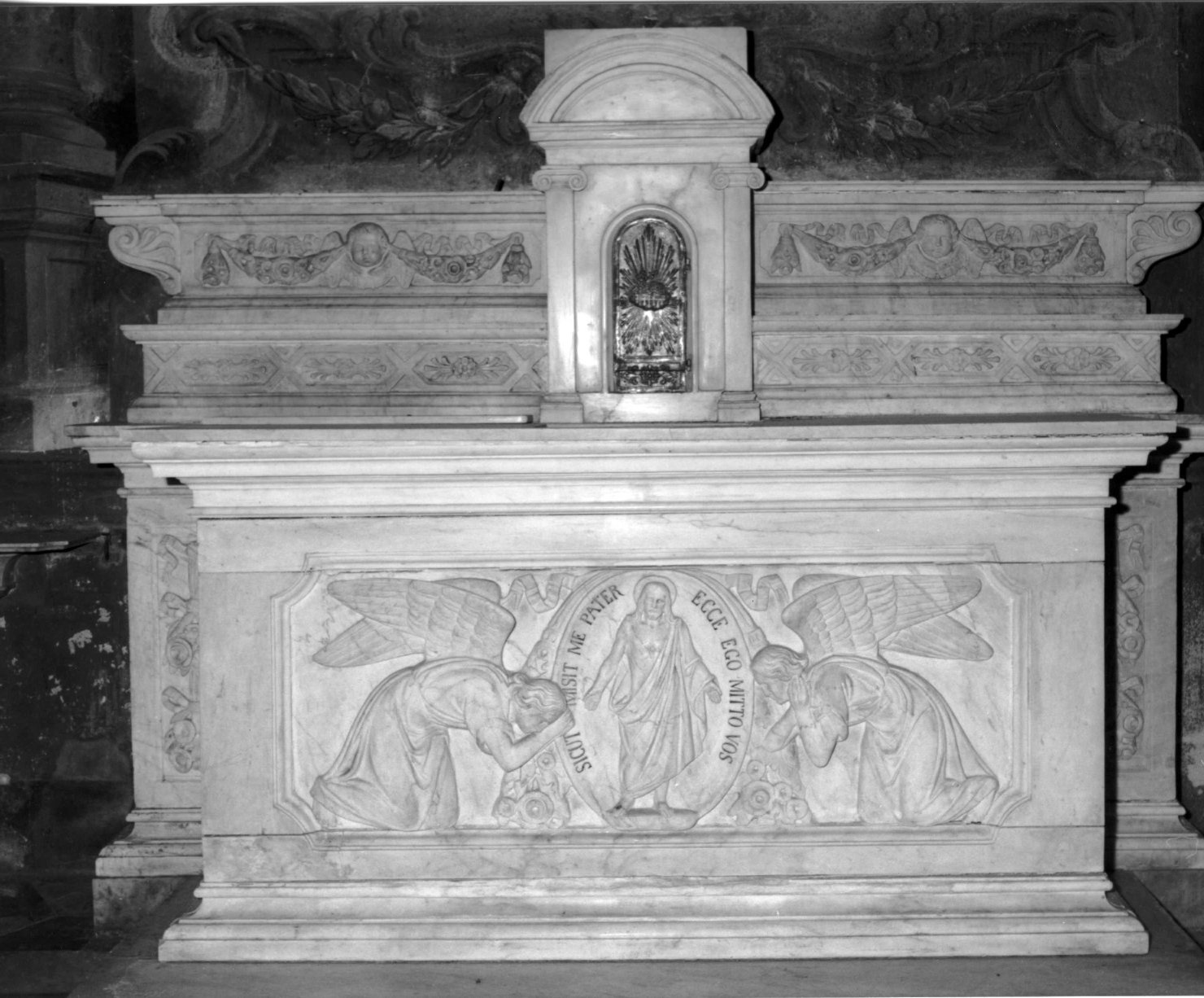 altare, opera isolata - ambito ligure (seconda metà sec. XIX)