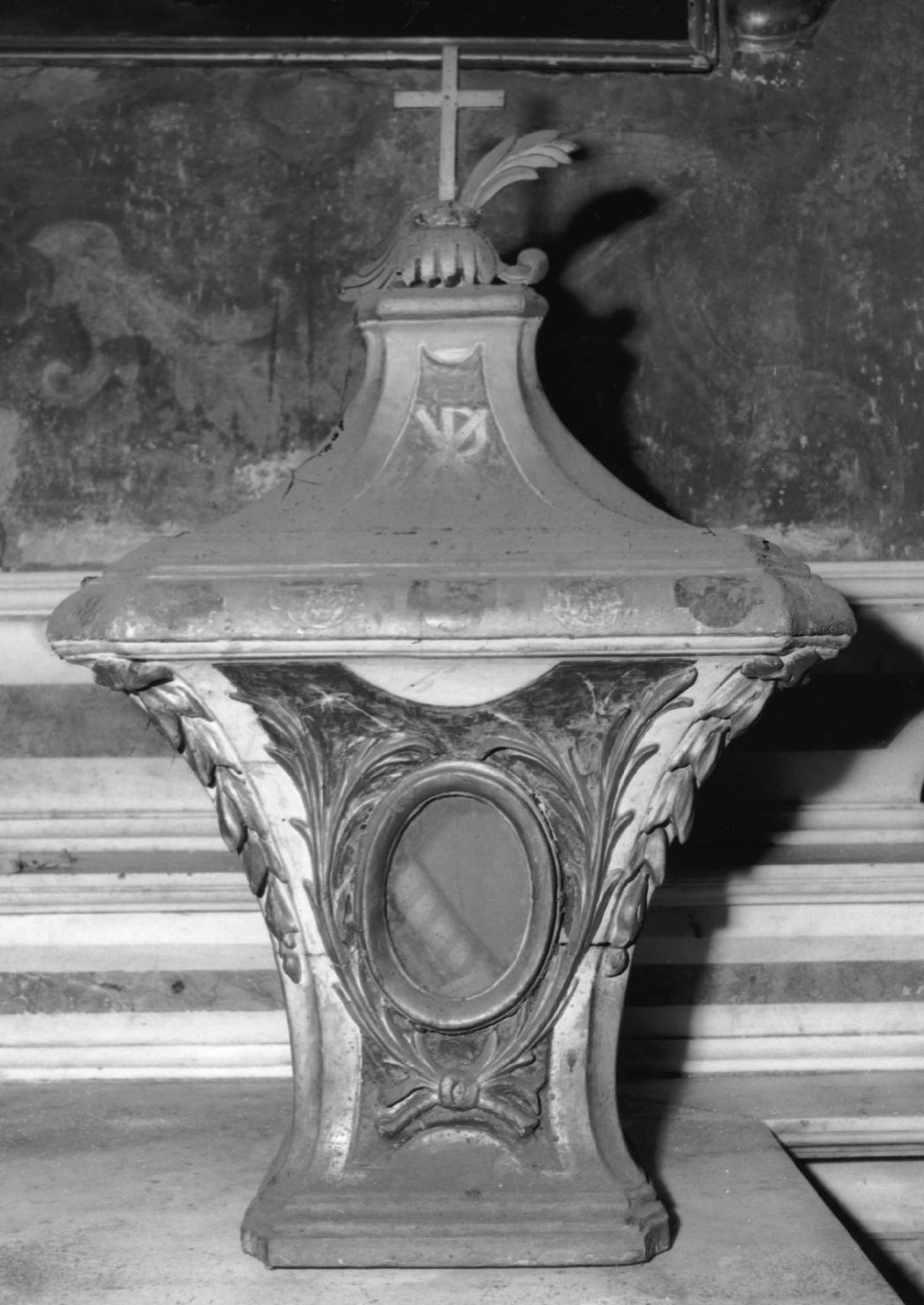 reliquiario, serie - ambito ligure (prima metà sec. XIX)