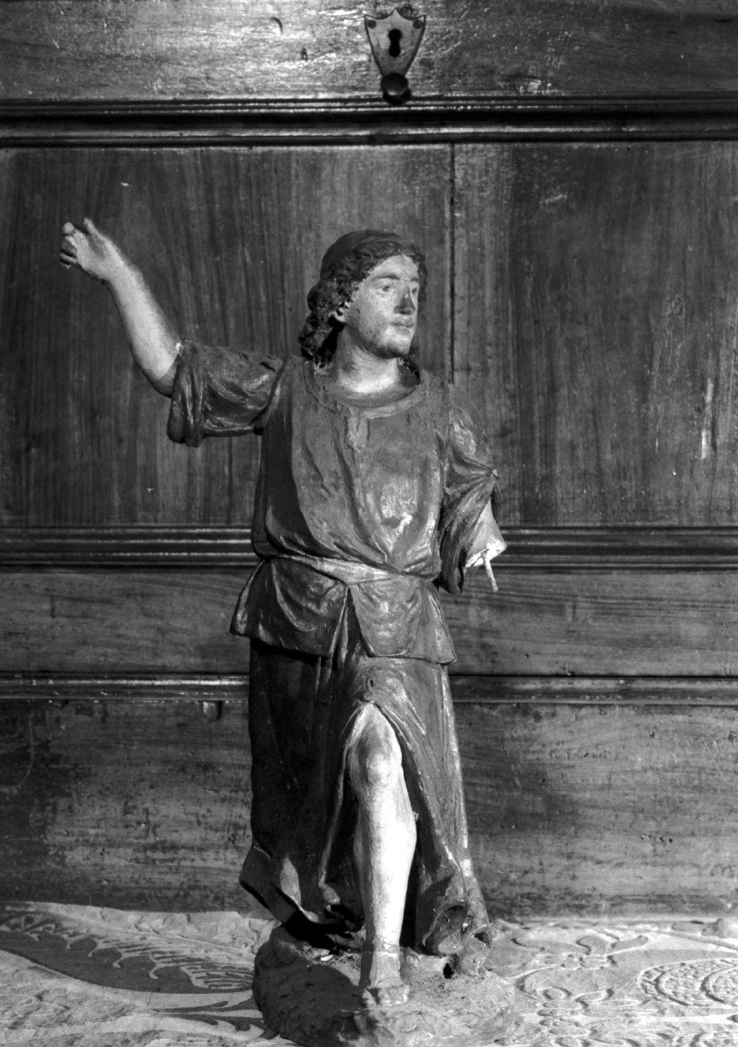 anhelo dell'annunzio, angelo (statuetta di presepio) di Brilla Antonio (sec. XIX)