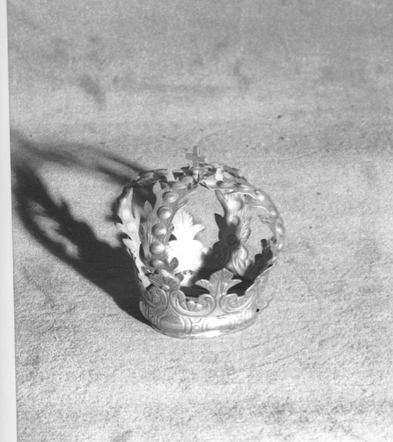 corona da statua, opera isolata - ambito ligure (sec. XIX)