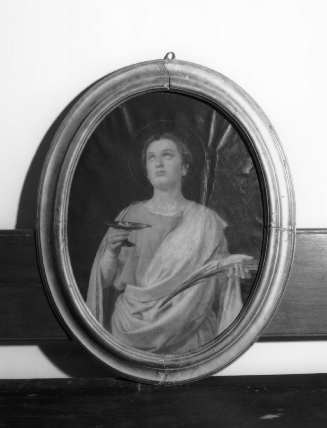 santa Lucia (dipinto, opera isolata) di De Maestri Lazzaro (sec. XIX)