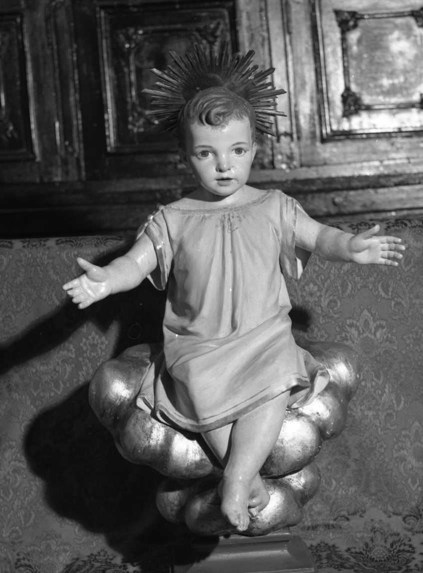 Gesù Bambino (statua, opera isolata) - bottega ligure (sec. XIX)