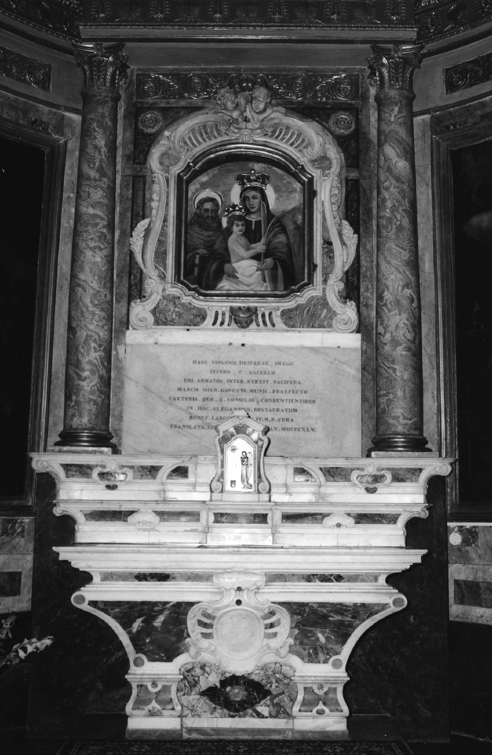 altare, opera isolata - ambito ligure (sec. XVIII)