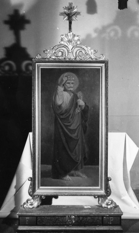 San Pietro Apostolo (dipinto) - ambito laziale (fine sec. XIX)