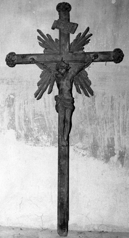 Cristo crocifisso (scultura) - ambito laziale (sec. XVIII)