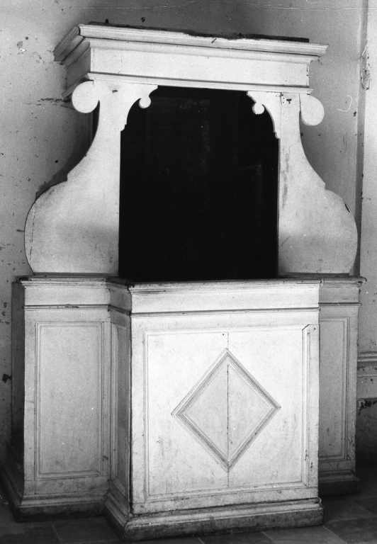confessionale - ambito laziale (sec. XIX)
