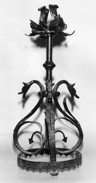 candeliere - ambito laziale (sec. XIX)