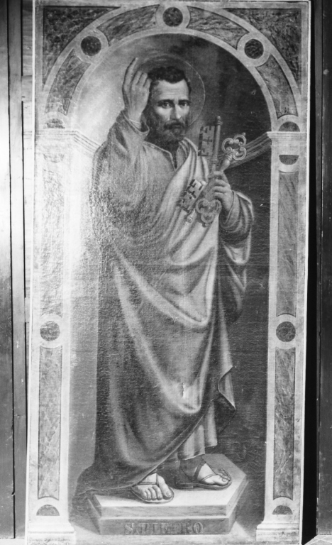 San Pietro (dipinto) di Mostarda Giuseppe (sec. XIX)