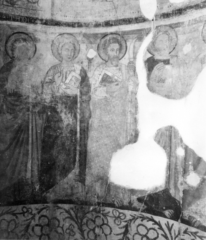 apostoli (dipinto) - ambito laziale (fine/inizio secc. XII/ XIII)