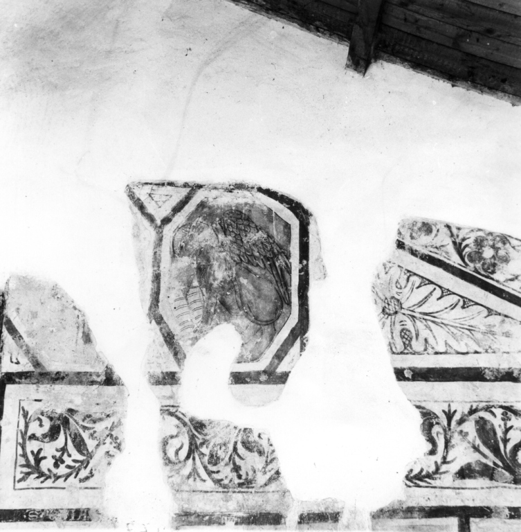 simbolo di San Giovanni Evangelista: aquila (dipinto) - ambito laziale (sec. XV)