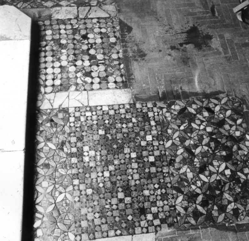 pavimento cosmatesco - ambito laziale (fine sec. XII)