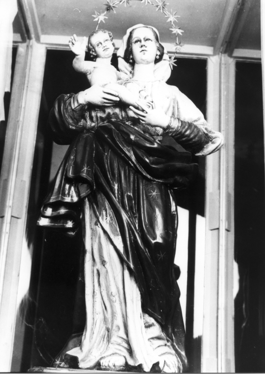 Madonna con Bambino (statua) - ambito laziale (sec. XVII)