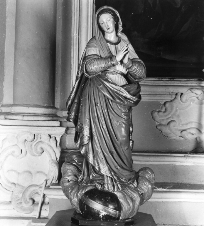 Madonna Immacolata (statua) di Picano Giuseppe (metà sec. XIX)