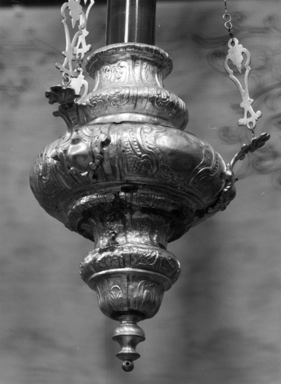 lampada pensile - ambito laziale (secc. XVIII/ XIX)