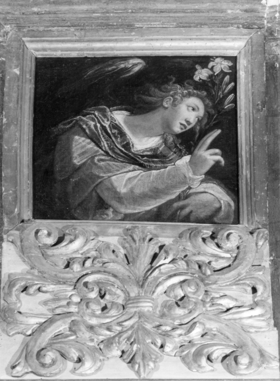 arcangelo Gabriele (anta d'organo) di Zucchi Jacopo (sec. XVI)