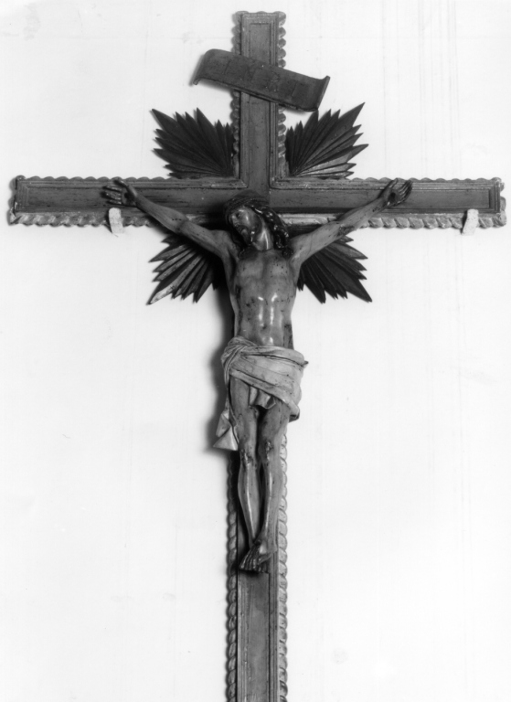 croce processionale - ambito laziale (inizio sec. XX)