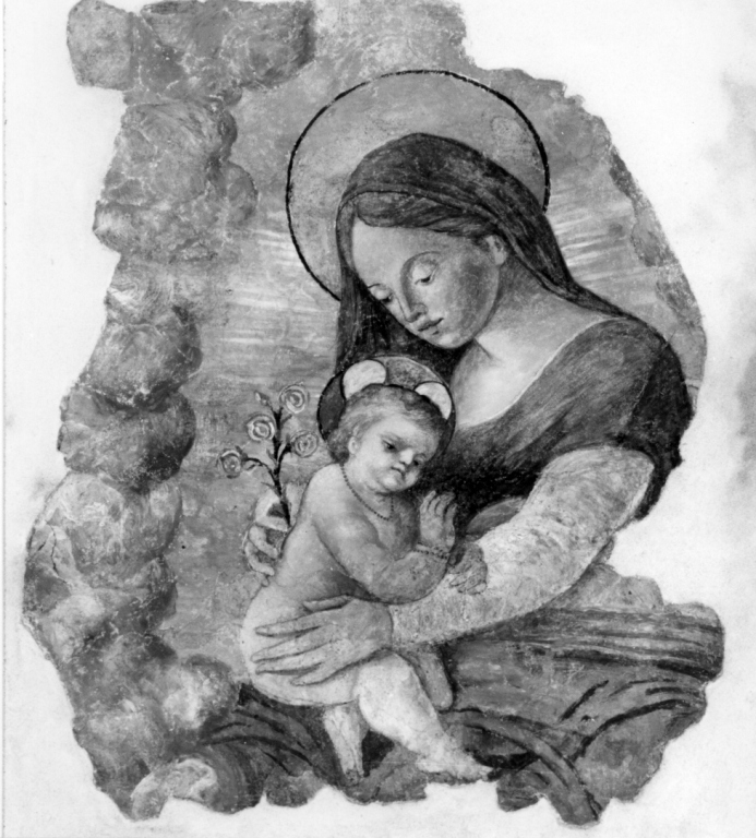 Madonna della Sanità, Madonna con Bambino (dipinto) - ambito romano (inizio sec. XVI)