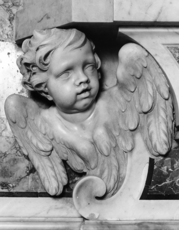 cherubini (scultura, coppia) di Astarita Domenico (sec. XVIII)