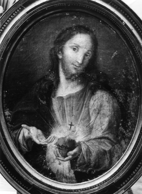 Sacro Cuore di Gesù (dipinto) - ambito laziale (fine/inizio secc. XVIII/ XIX)