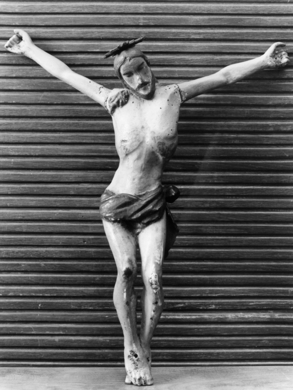 Cristo crocifisso (scultura) - ambito napoletano (sec. XVIII)