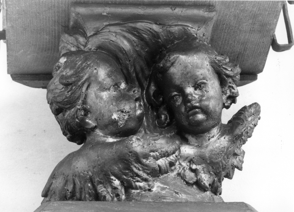 piedistallo - ambito napoletano (secc. XVII/ XVIII)