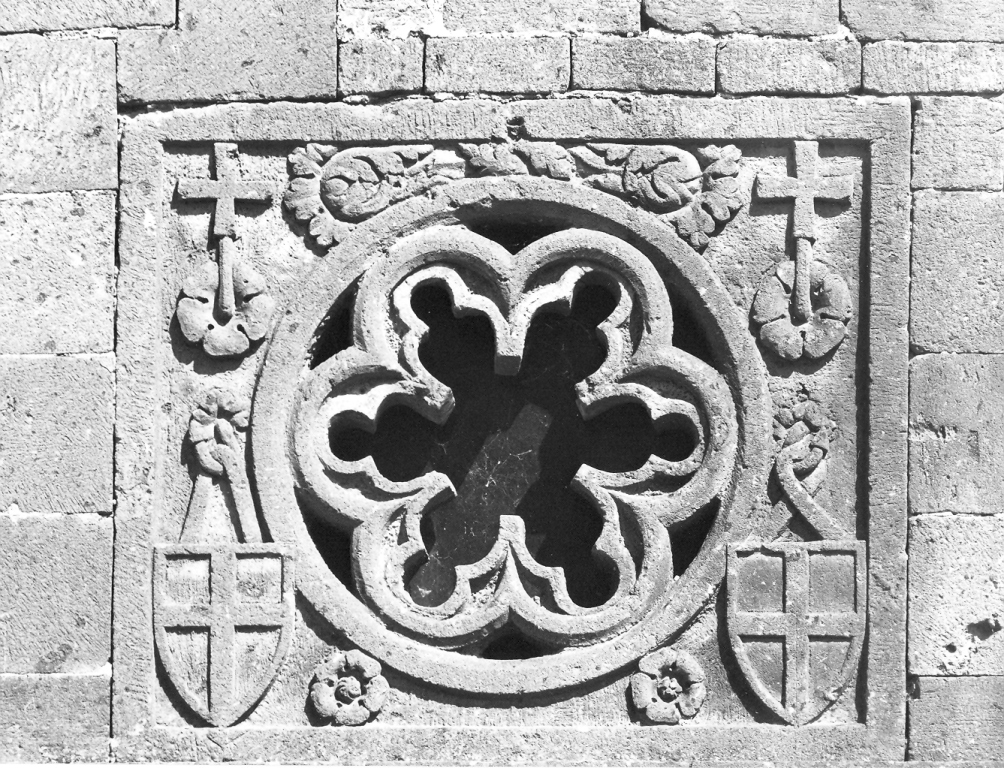 rosone - ambito laziale (sec. XV)