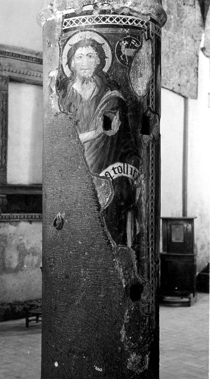 dipinto, frammento - ambito tosco laziale (inizio sec. XV)