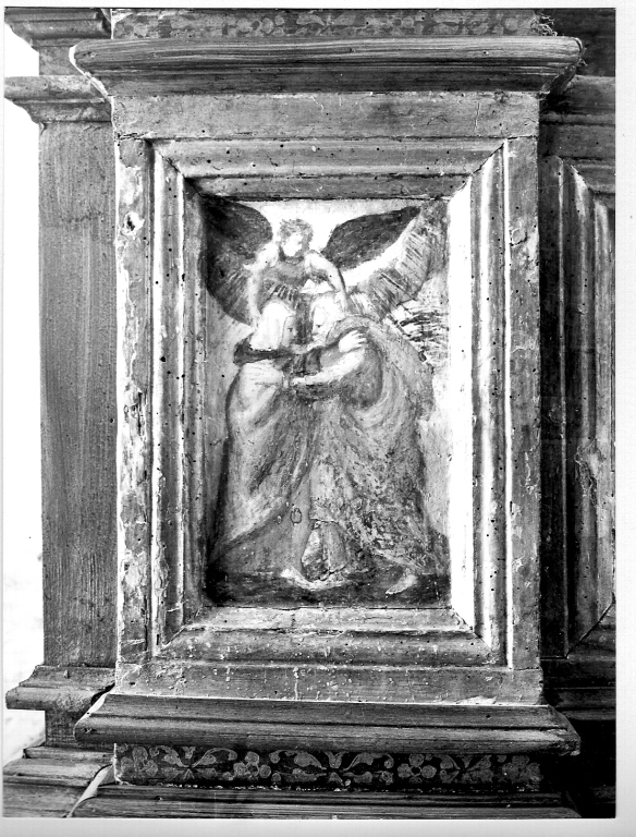 storie della vita di Maria Vergine e di Cristo (scomparto di predella) di Giulio Perino d'Amelia (sec. XVI)