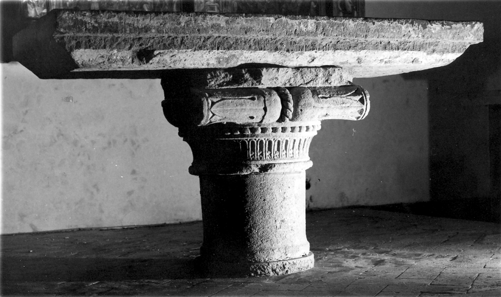 altare - a mensa, insieme - ambito laziale (sec. XX)