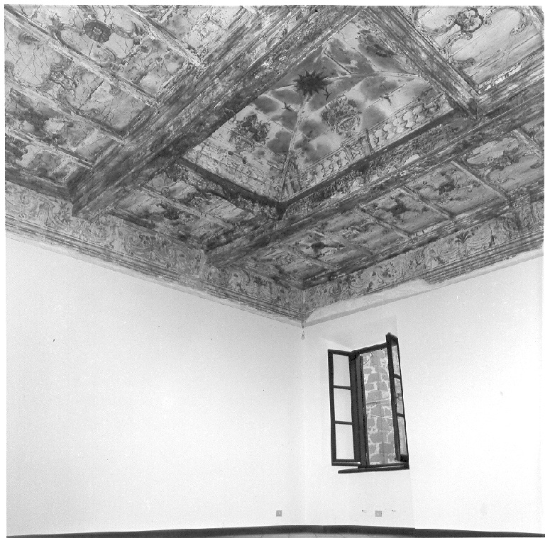 soffitto dipinto - ambito laziale (sec. XVIII)