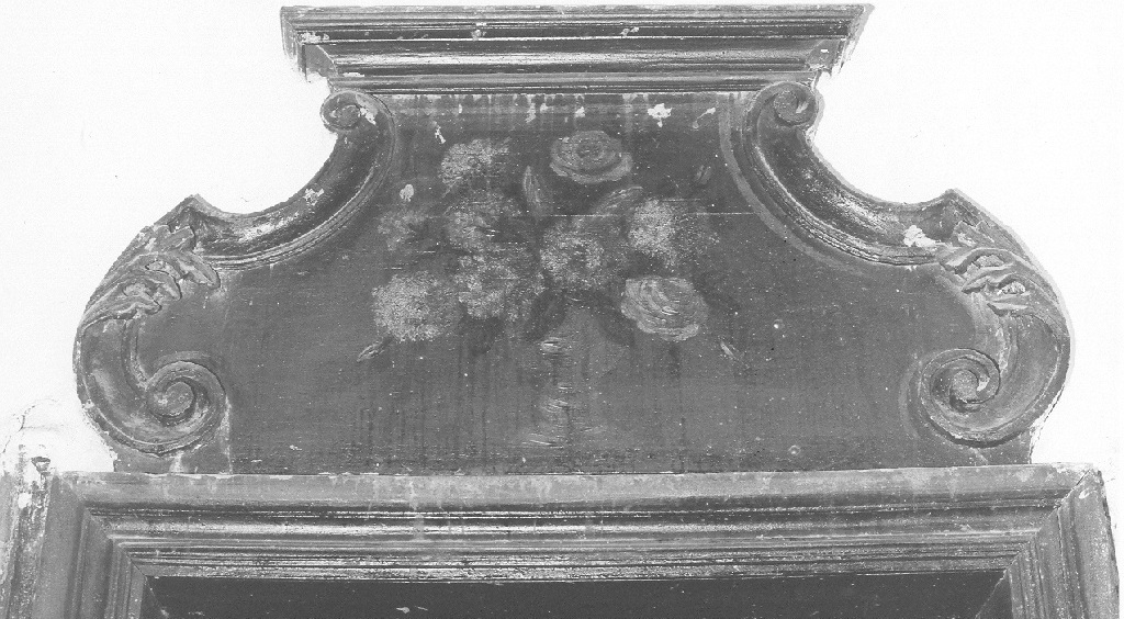 sovrapporta - ambito laziale (fine sec. XVIII)