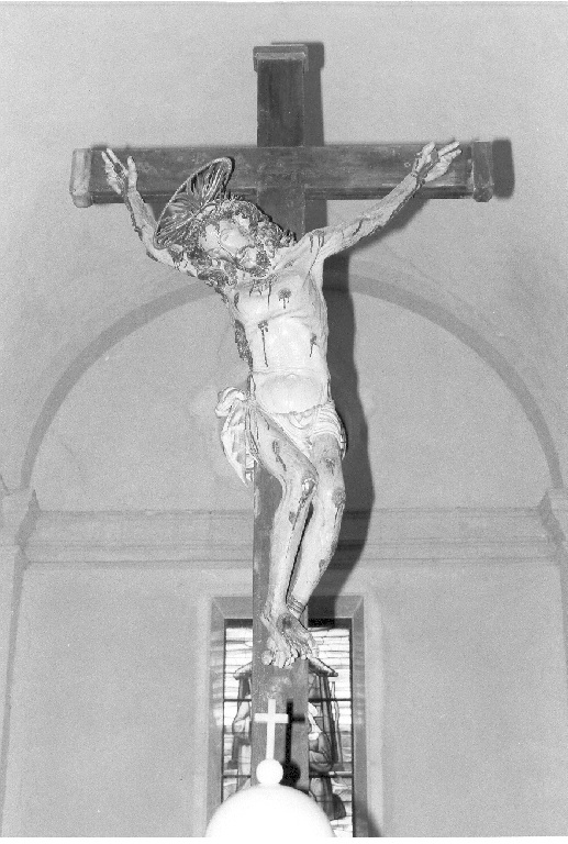 crocifisso di Vincenzo da Bassiano (seconda metà sec. XVII)
