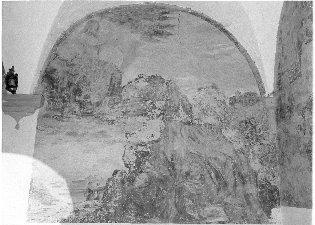 Scene della vita di San Francesco e di Sant'Antonio da Padova (dipinto, complesso decorativo) - ambito laziale (seconda metà sec. XVII)
