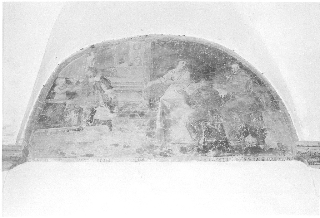 Un miracolo di San Francesco (dipinto) - ambito laziale (sec. XVII)