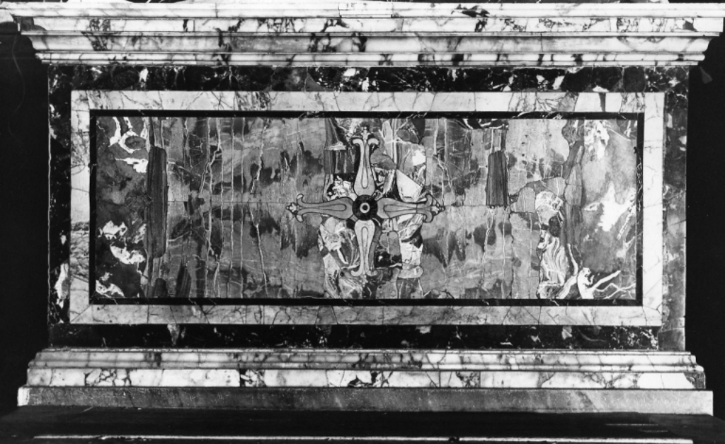 altare - a blocco - ambito viterbese (sec. XVIII)