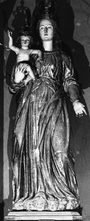 Madonna con Bambino (statua) - ambito Italia centrale (sec. XIX)